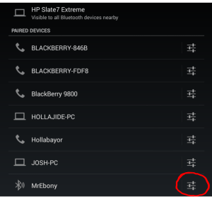 Sharing Internet Connection Via Bluetooth on Android Devices